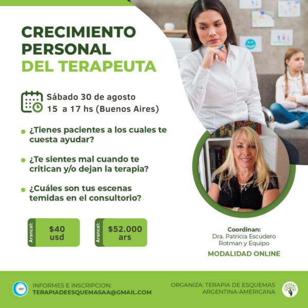 WORKSHOP FOR THERAPIST TAKING CARE OF OURSELVES