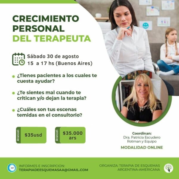 WORKSHOP FOR THERAPIST TAKING CARE OF OURSELVES